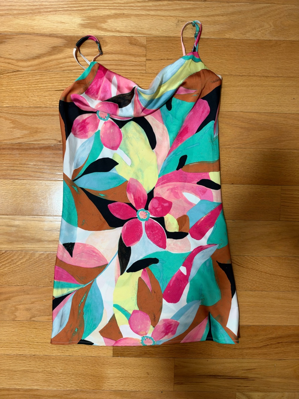 Forever 21 Multicolor Floral Dress